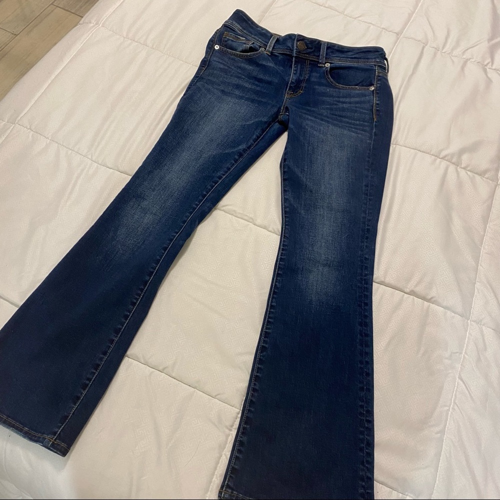 American Eagle kick boot jeans sz 4 short